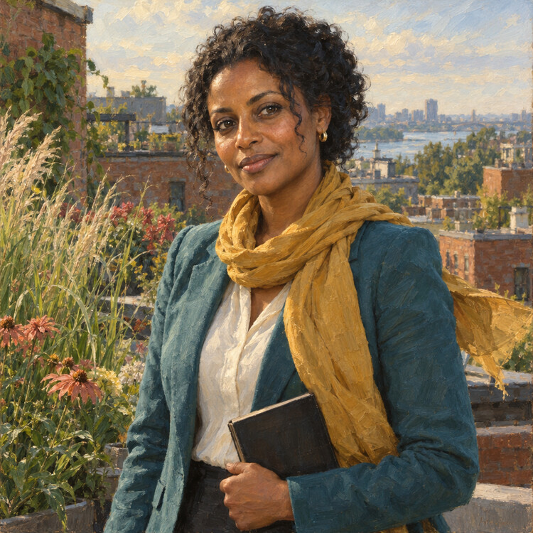 Portrait of Miriam Abebe